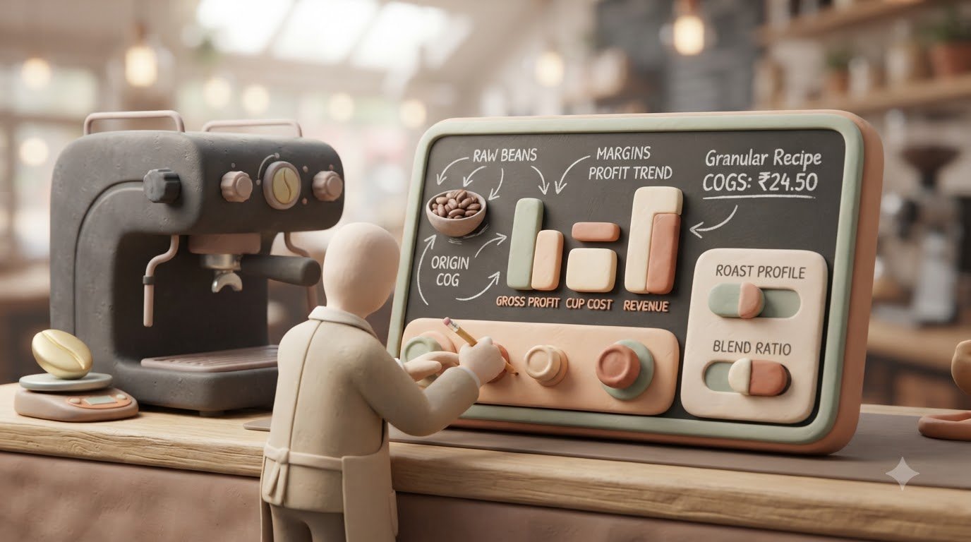 Multi-Scenario Café Investment Analyzer Simulation Engine